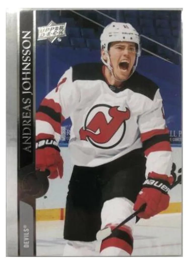 2020 Upper Deck Andreas Johnsson #581 card