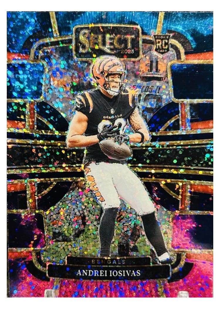 2023 Panini Select Base Set Andrei Iosivas Cosmic #21