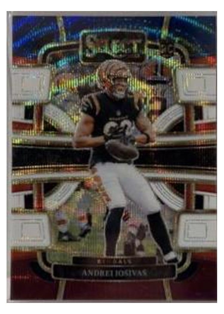2023 Panini Select Base Set Andrei Iosivas Blue Prizm #21 card