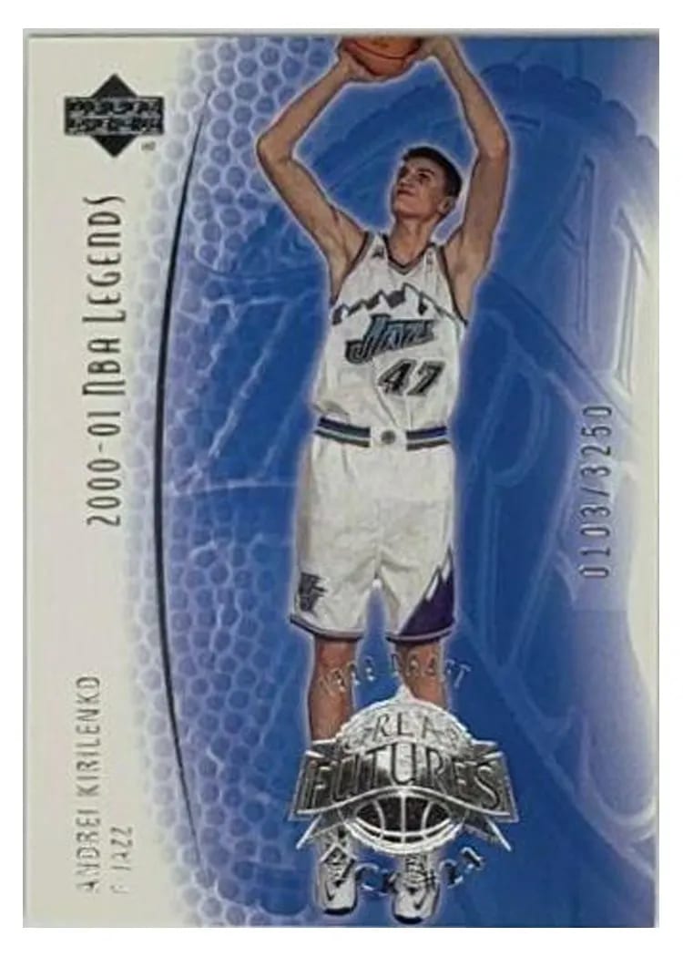 2000 Upper Deck Legends Andrei Kirilenko #109 card