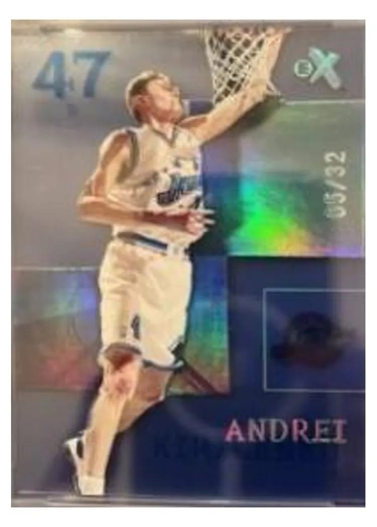 2003 Fleer E-X Andrei Kirilenko #32 card