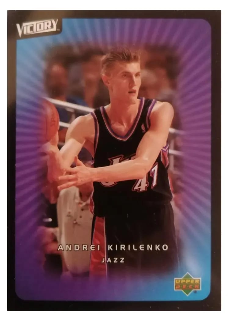 2003 Upper Deck Victory Andrei Kirilenko #97 card