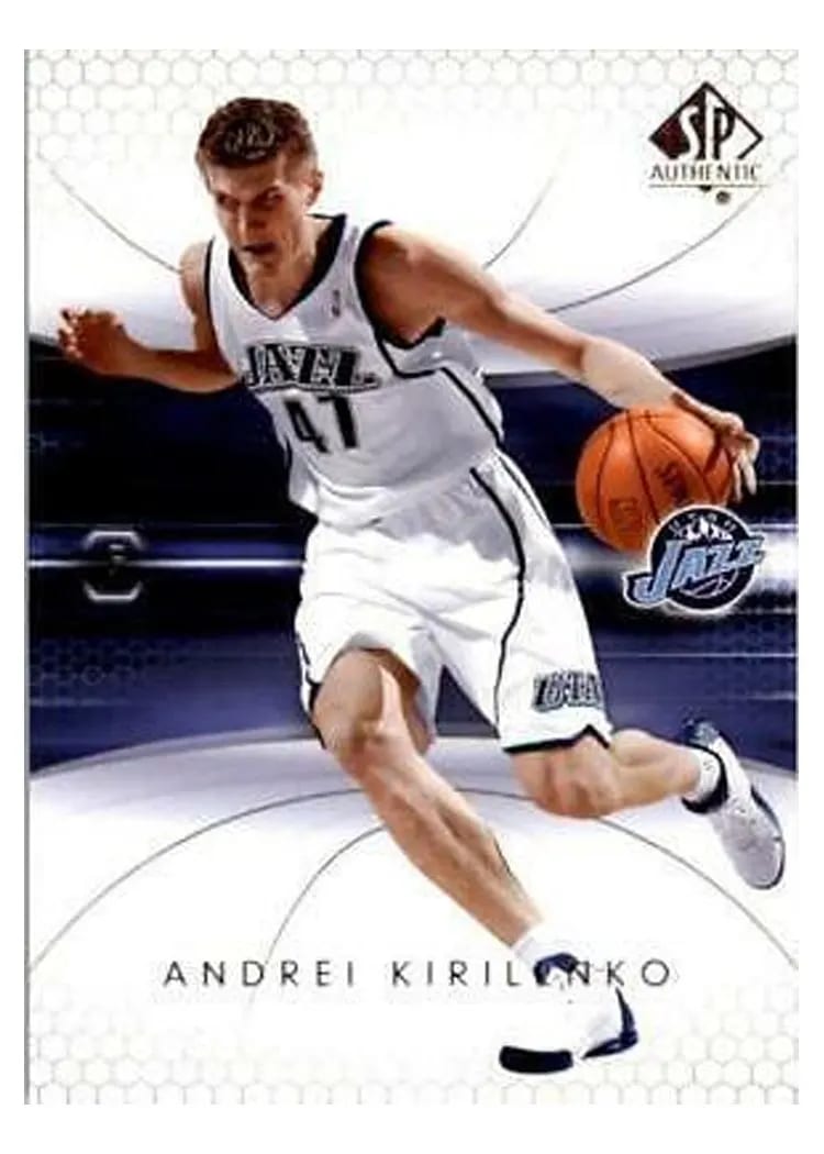 2004 SP Authentic Andrei Kirilenko #85 card