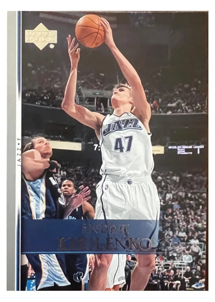2007 Upper Deck Andrei Kirilenko #82 card