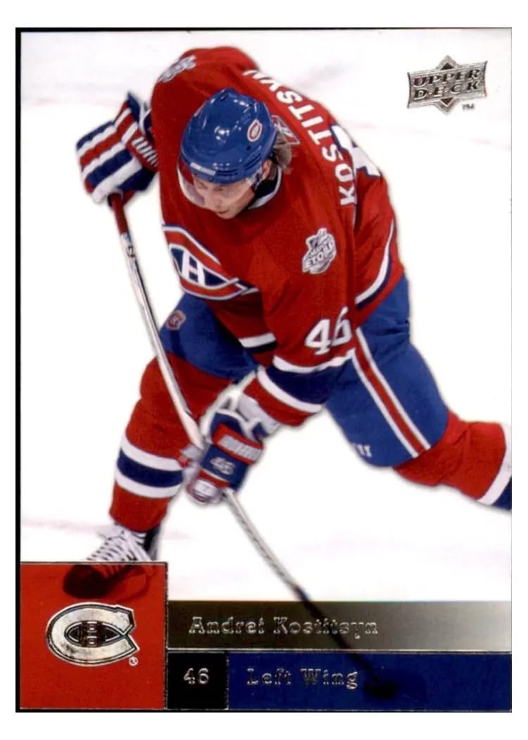 2009 Upper Deck Andrei Kostitsyn #17 card