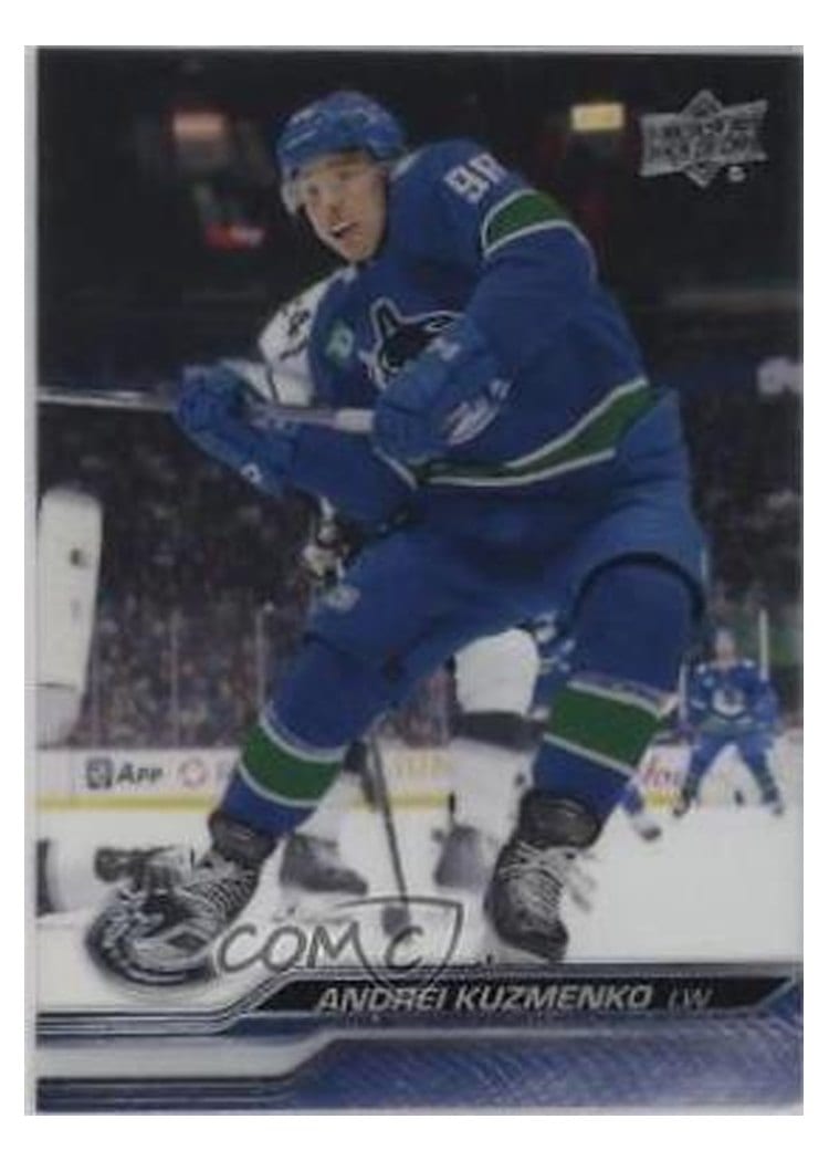 2023-24 Upper Deck Base Set Andrei Kuzmenko #424 card