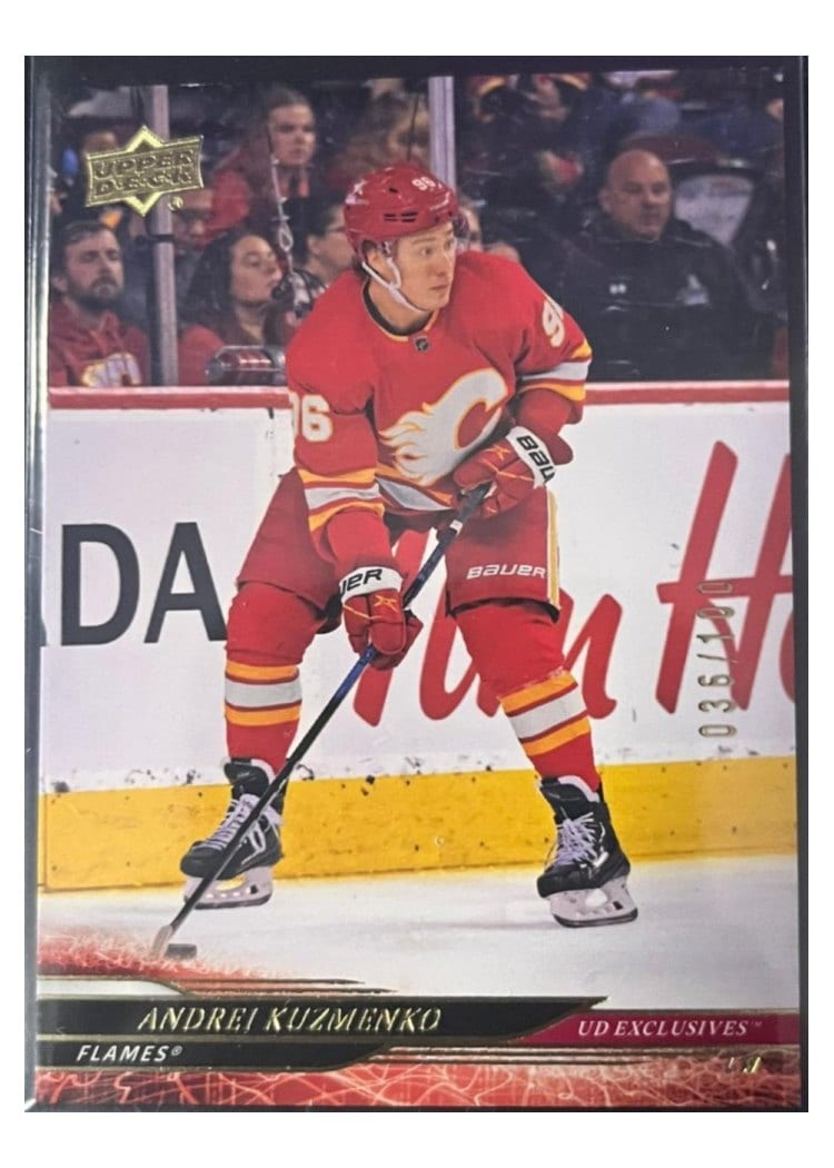 2024-25 Upper Deck Base Set Andrei Kuzmenko #35 card