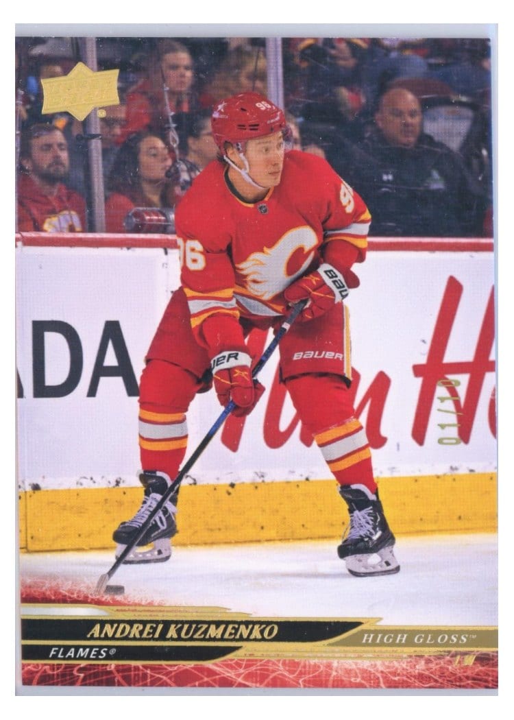 2024-25 Upper Deck Base Set Andrei Kuzmenko #35 card