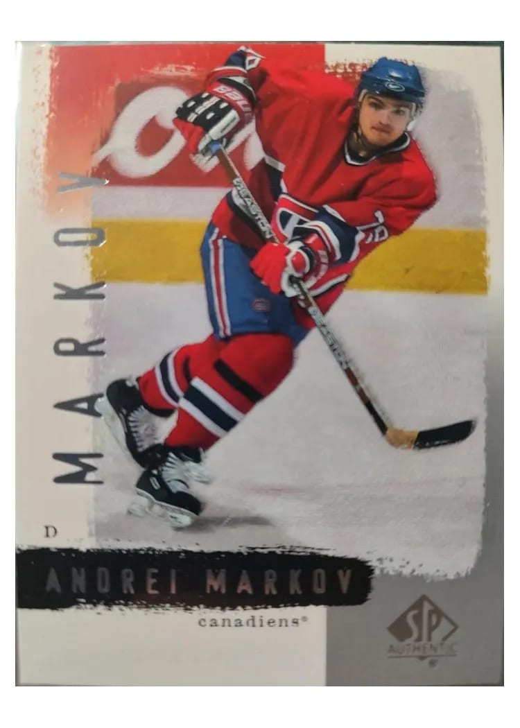 2000 SP Authentic Andrei Markov #47 card