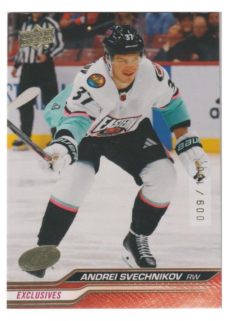 2023-24 Upper Deck Base Set Andrei Svechnikov #684 card