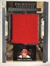 2025-26 Upper Deck Black Diamond Exquisite Extra Exquisite Jersey Andrei Svechnikov #ECE-AS