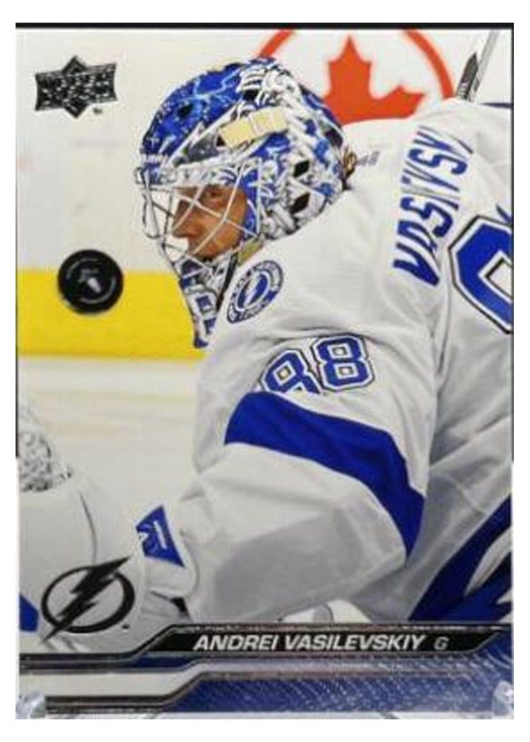 2023-24 Upper Deck Base Set Andrei Vasilevskiy #166 card