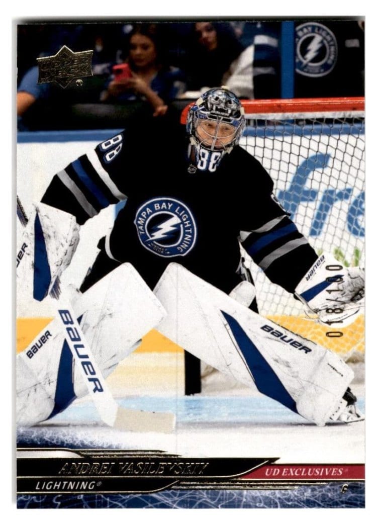 2024-25 Upper Deck Base Set Andrei Vasilevskiy #405 card