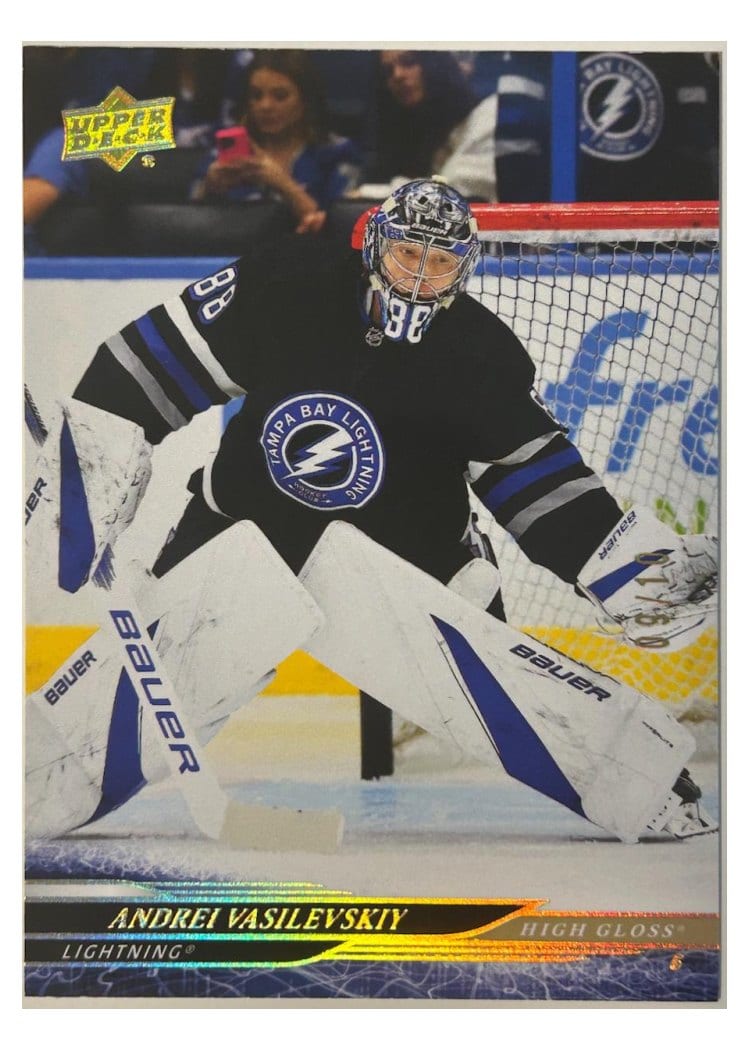 2024-25 Upper Deck Base Set Andrei Vasilevskiy #405 card