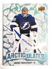 2024-25 Upper Deck Ice Arcticulates Andrei Vasilevskiy #AT-28 card
