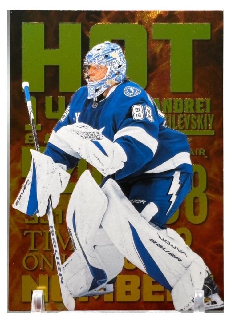 2025-26 Flair Hot Numbers Andrei Vasilevskiy #HN-2 card