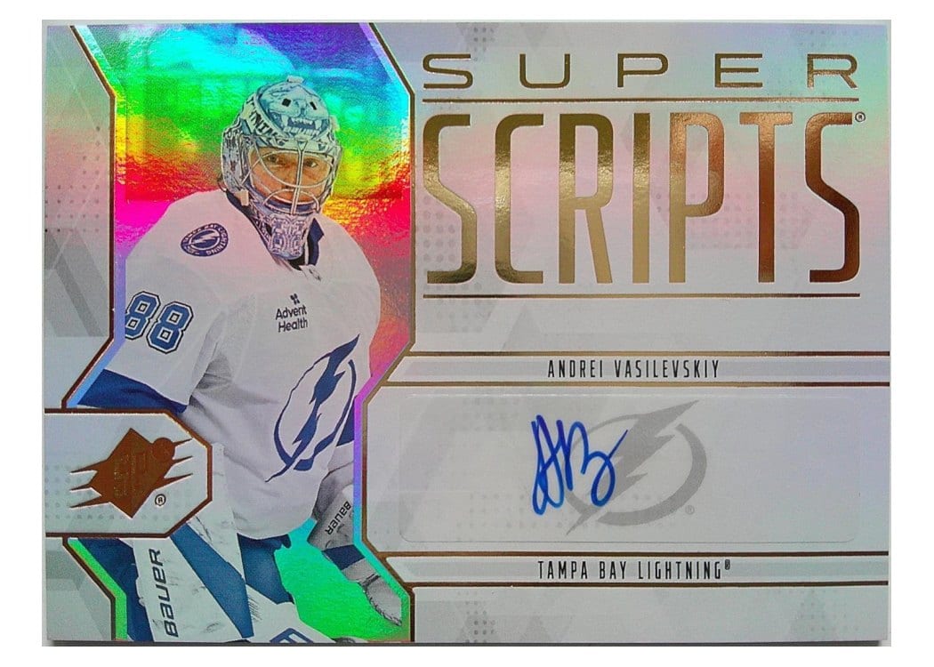 2025-26 SPx SuperScripts Andrei Vasilevskiy #SS-AV