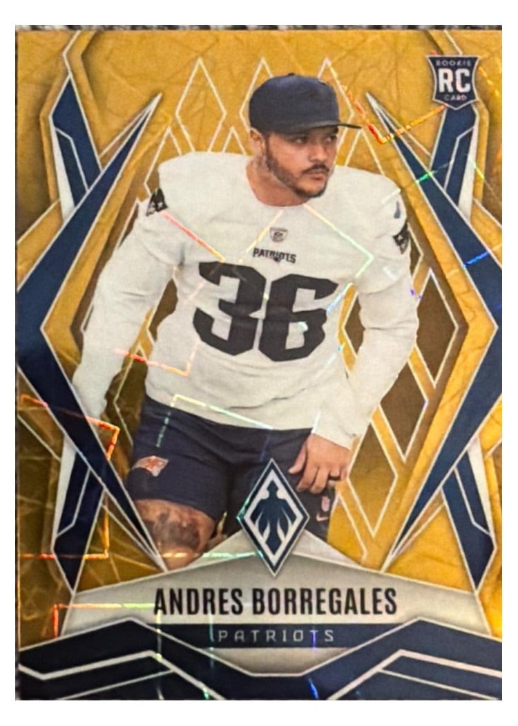 2025 Panini Phoenix Base Set Andres Borregales #214 card