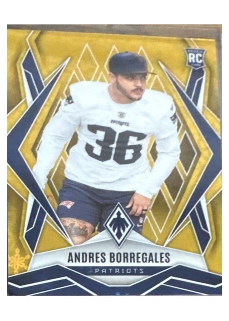 2025 Panini Phoenix Base Set Andres Borregales #214 card