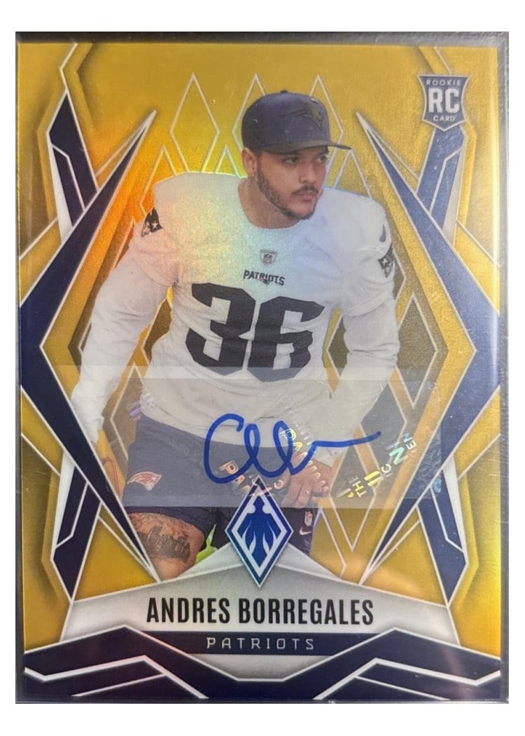 2025 Panini Phoenix Base Set Andres Borregales #214 card