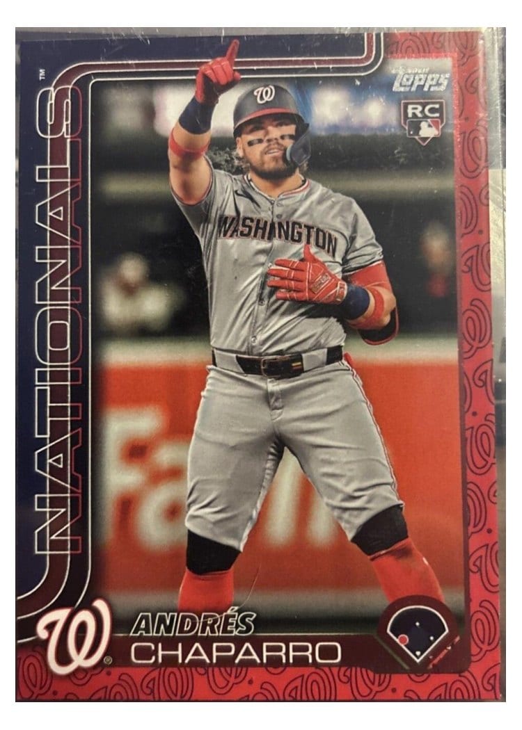 2025 Topps Base Set Andres Chaparro #167 card