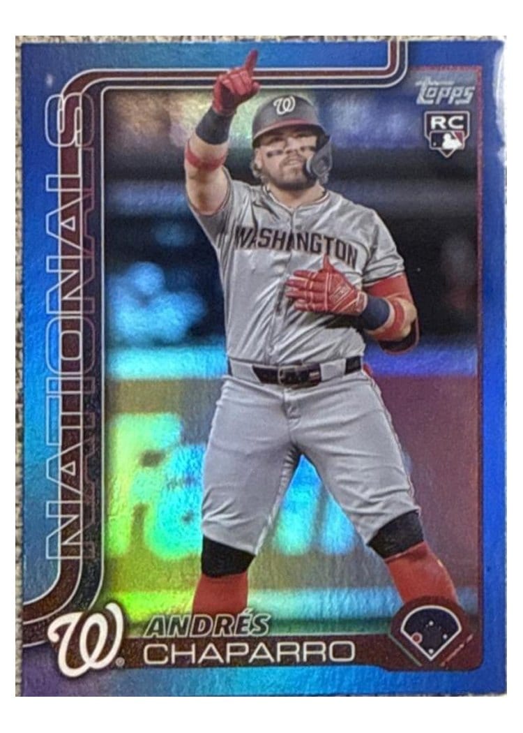 2025 Topps Base Set Andres Chaparro #167 card