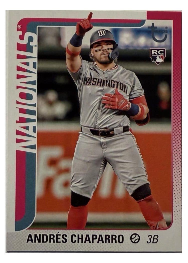 2025 Topps Base Set Andres Chaparro #167 card