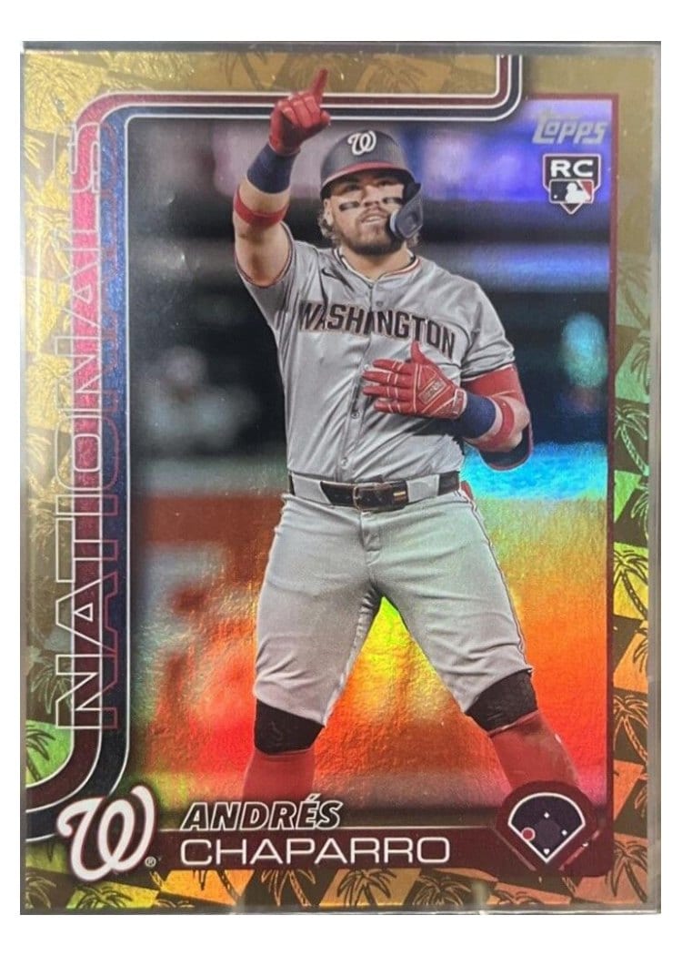 2025 Topps Base Set Andres Chaparro #167 card