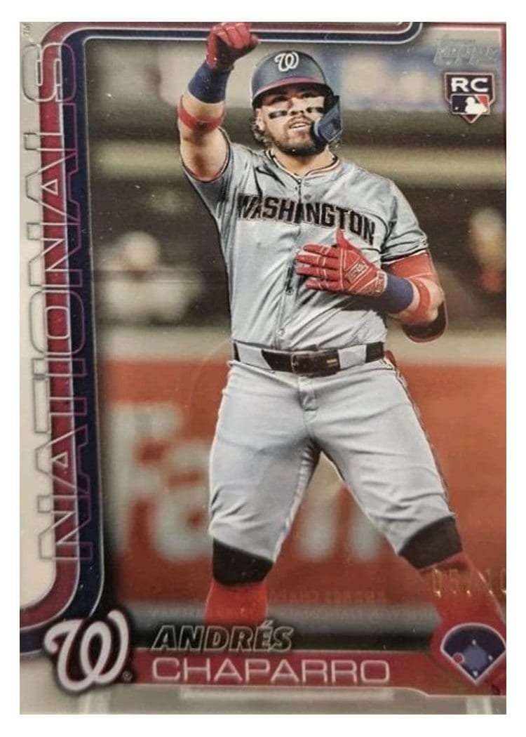 2025 Topps Base Set Andres Chaparro #167 card