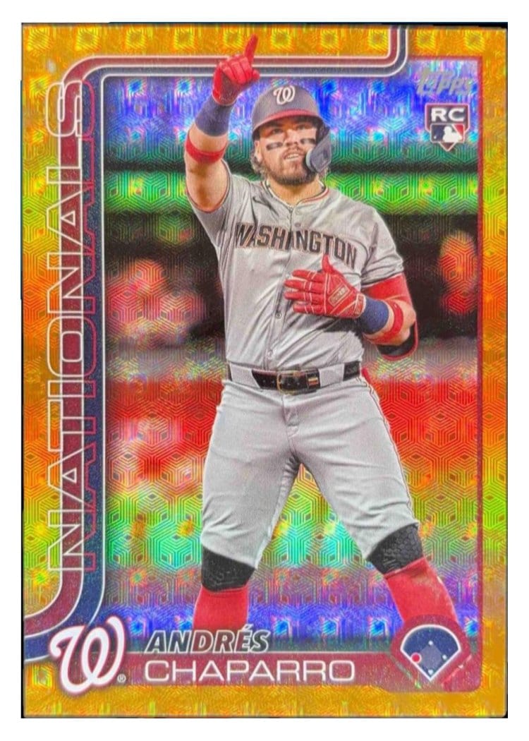 2025 Topps Base Set Andres Chaparro #167 card