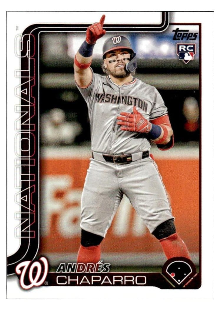 2025 Topps Base Set Andres Chaparro #167 card