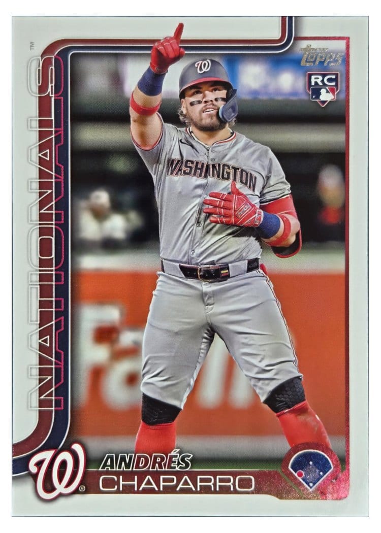 2025 Topps Base Set Andres Chaparro #167 card