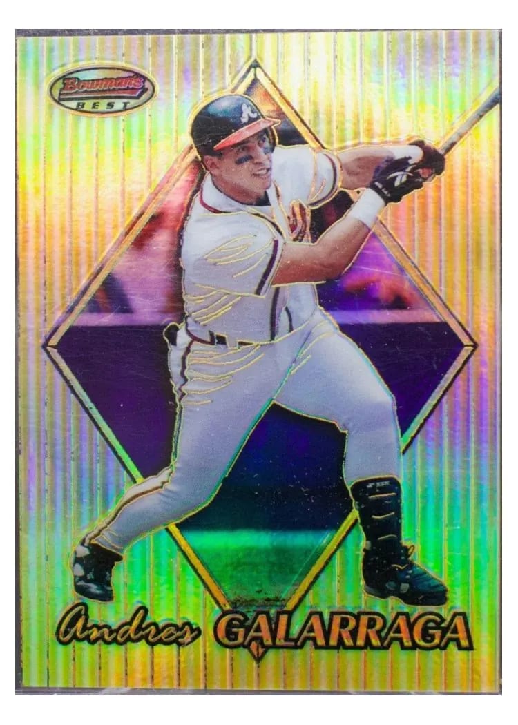 1999 Bowman's Best Andres Galarraga #16 card
