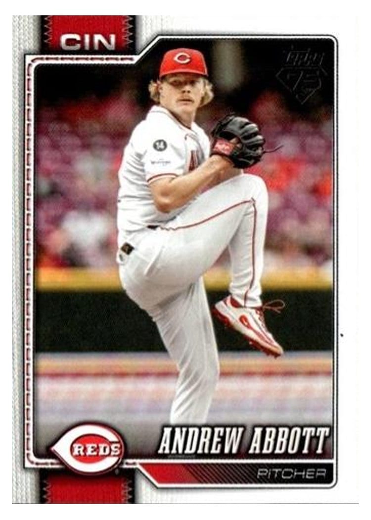 2026 Topps Base Set Andrew Abbott #218 card