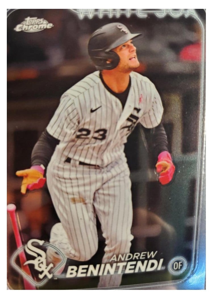 2024 Topps Chrome Base Set Andrew Benintendi #33 card