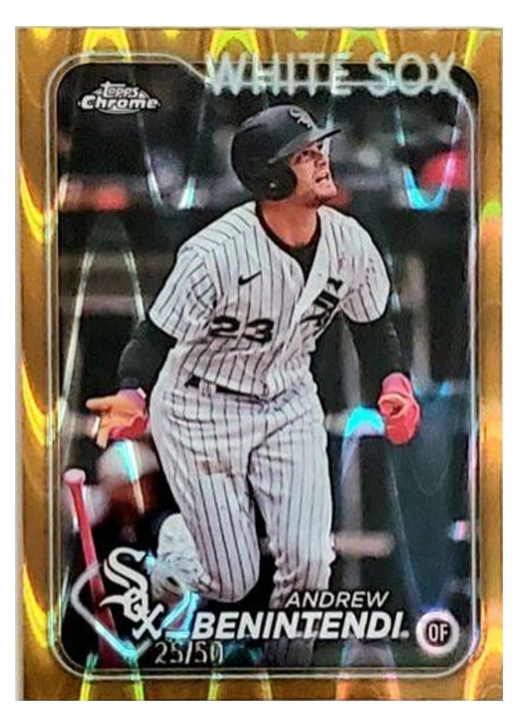 2024 Topps Chrome Base Set Andrew Benintendi #33 card