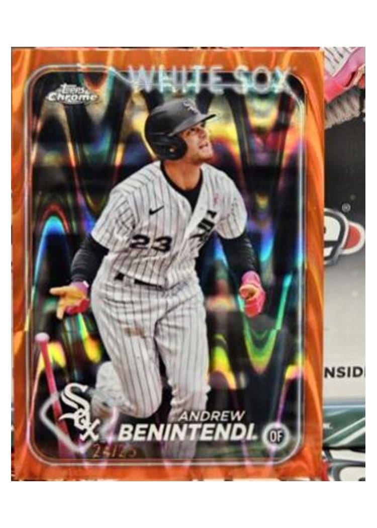 2024 Topps Chrome Base Set Andrew Benintendi #33 card