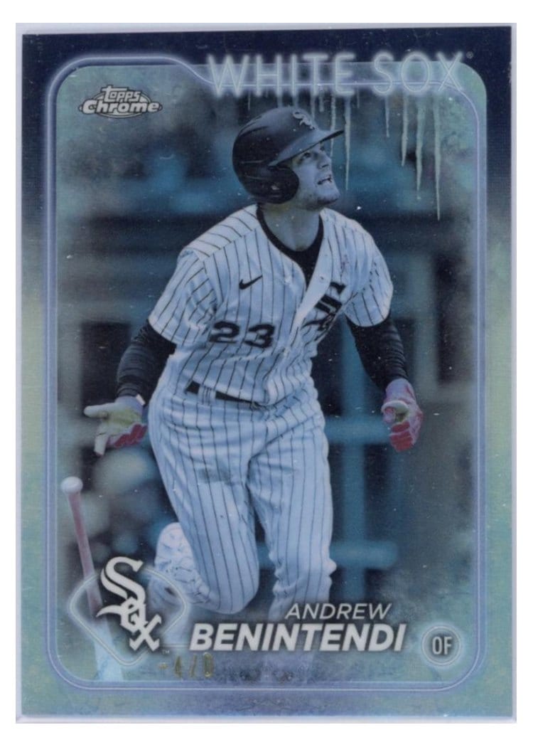 2024 Topps Chrome Base Set Andrew Benintendi #33 card