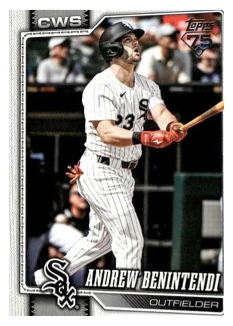 2026 Topps Base Set Andrew Benintendi #345 card