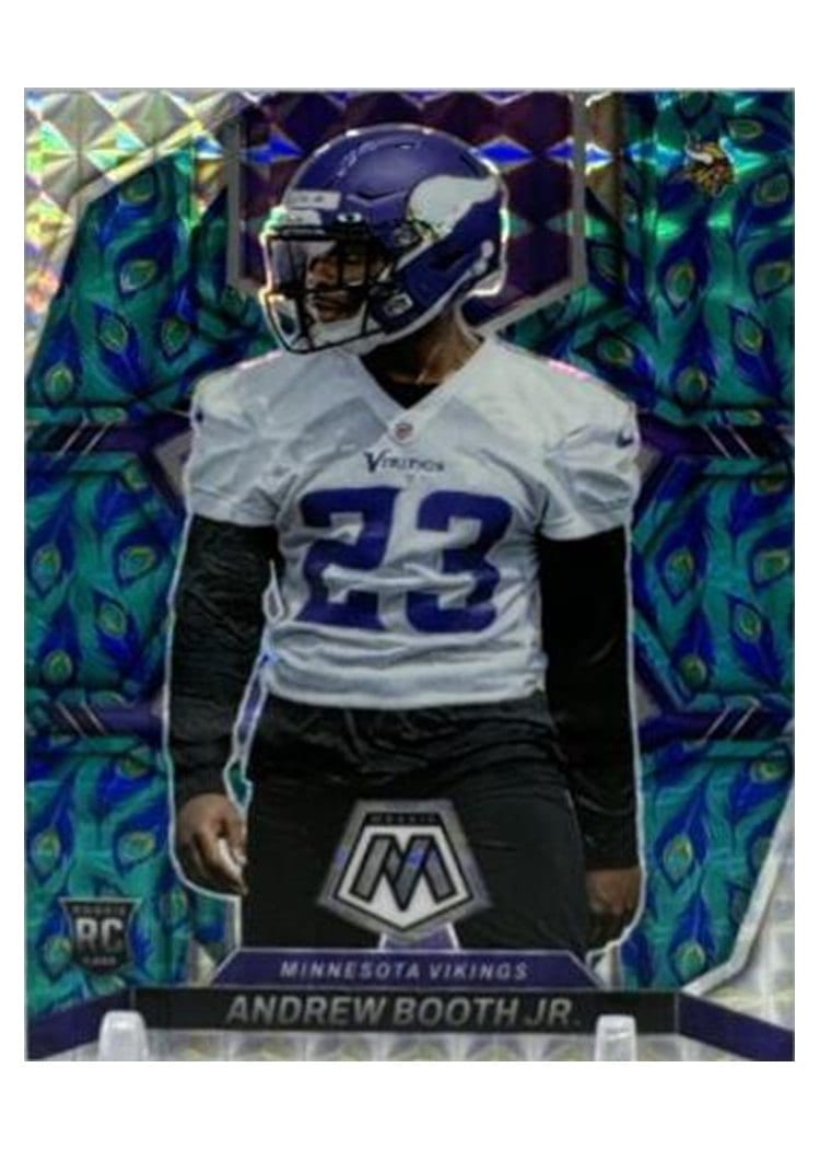 2022 Panini Mosaic Base Set Andrew Booth Jr #386 card