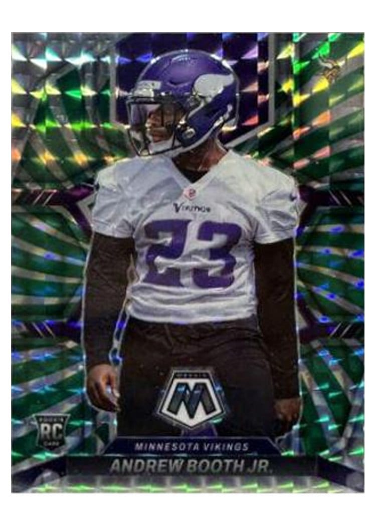 2022 Panini Mosaic Base Set Andrew Booth Jr #386 card