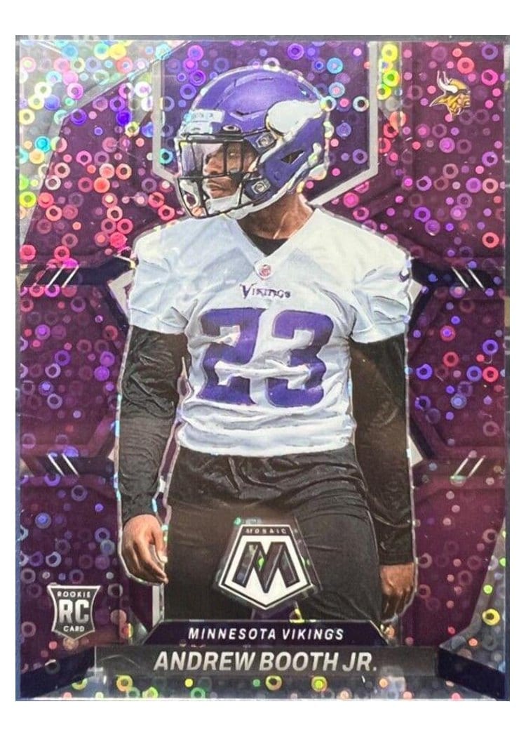 2022 Panini Mosaic Base Set Andrew Booth Jr #386 card