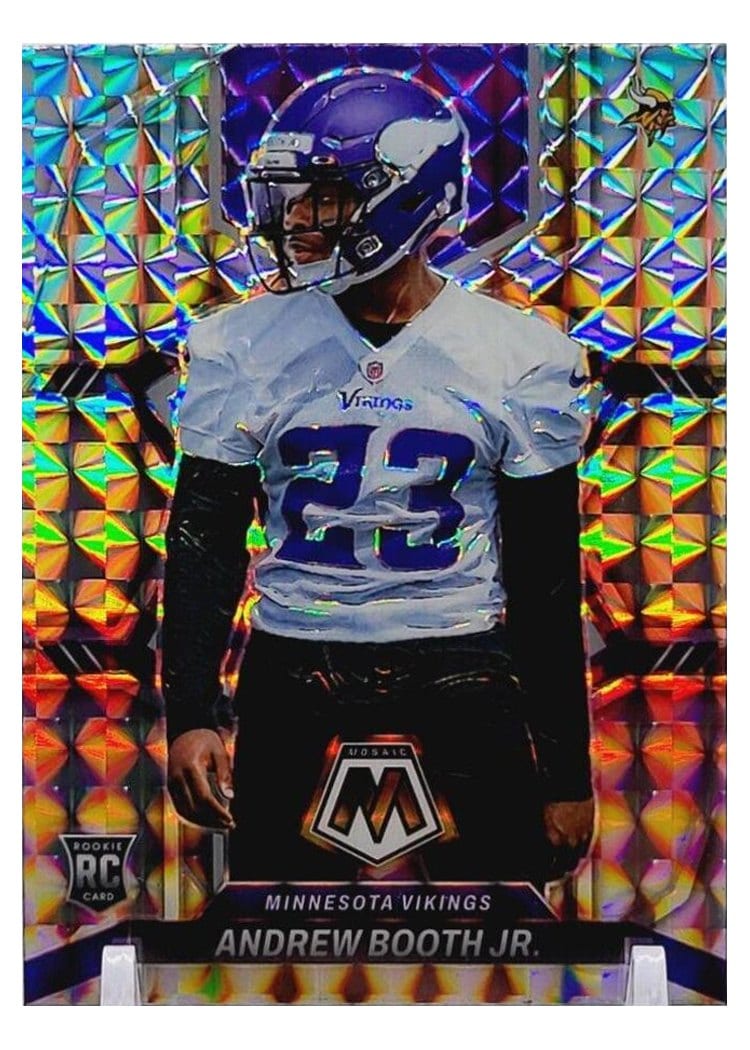 2022 Panini Mosaic Base Set Andrew Booth Jr #386 card