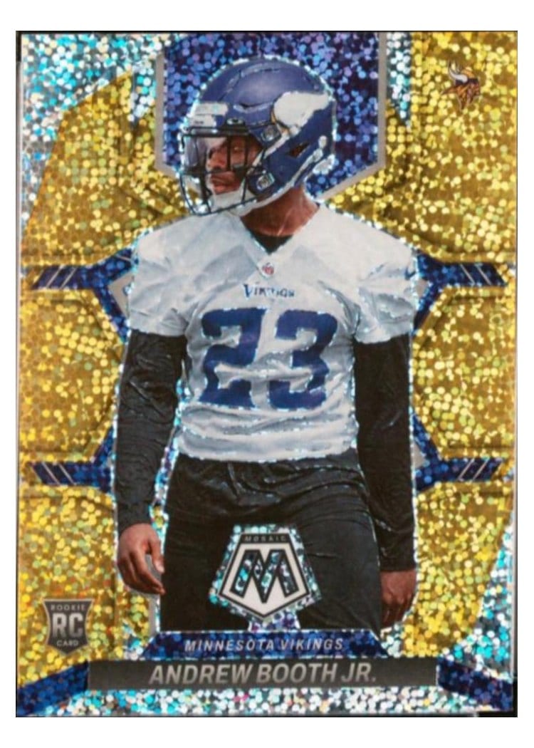 2022 Panini Mosaic Base Set Andrew Booth Jr #386 card