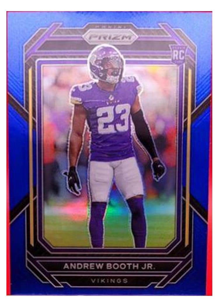 2022 Panini Prizm Base Set Andrew Booth Jr. #387 card