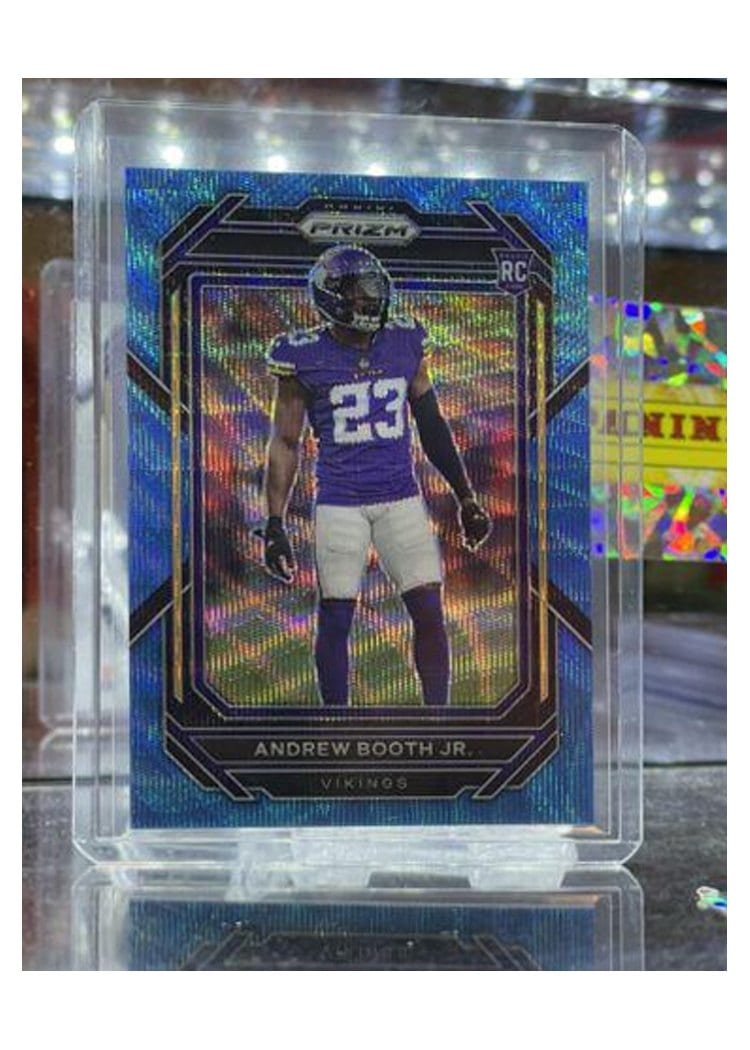 2022 Panini Prizm Base Set Andrew Booth Jr. #387 card