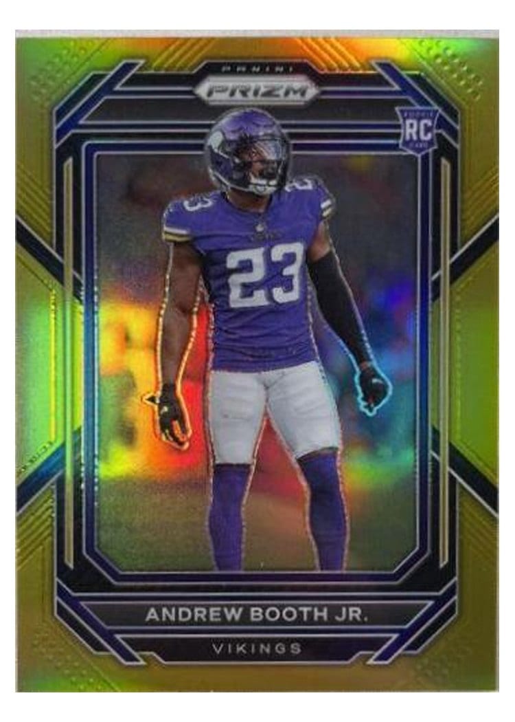 2022 Panini Prizm Base Set Andrew Booth Jr. #387 card