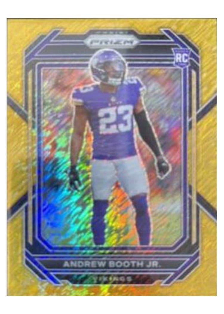 2022 Panini Prizm Base Set Andrew Booth Jr. #387 card