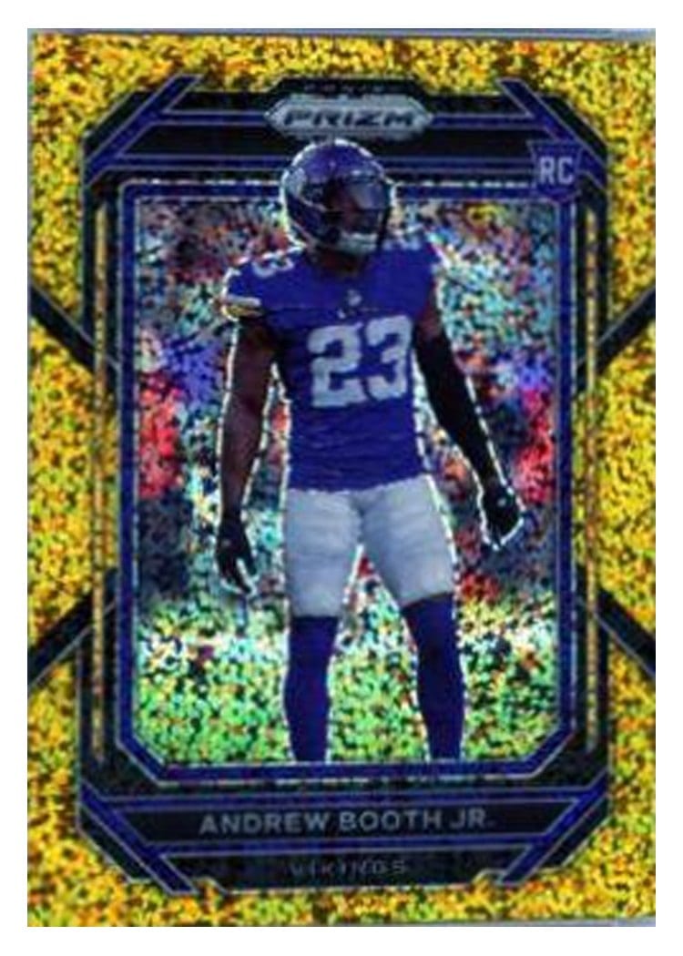 2022 Panini Prizm Base Set Andrew Booth Jr. #387 card
