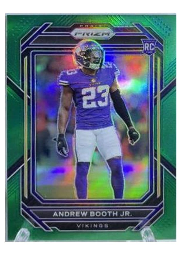 2022 Panini Prizm Base Set Andrew Booth Jr. #387 card